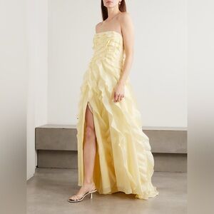 NWOT AJE Allairie Gown - Butter Yellow